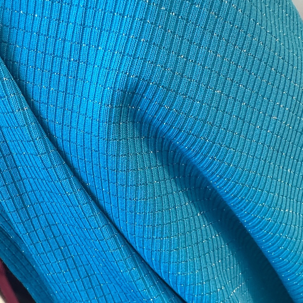 LAST CHANCE: Turquoise Strapless Ruched Dress - Picture 2 of 4